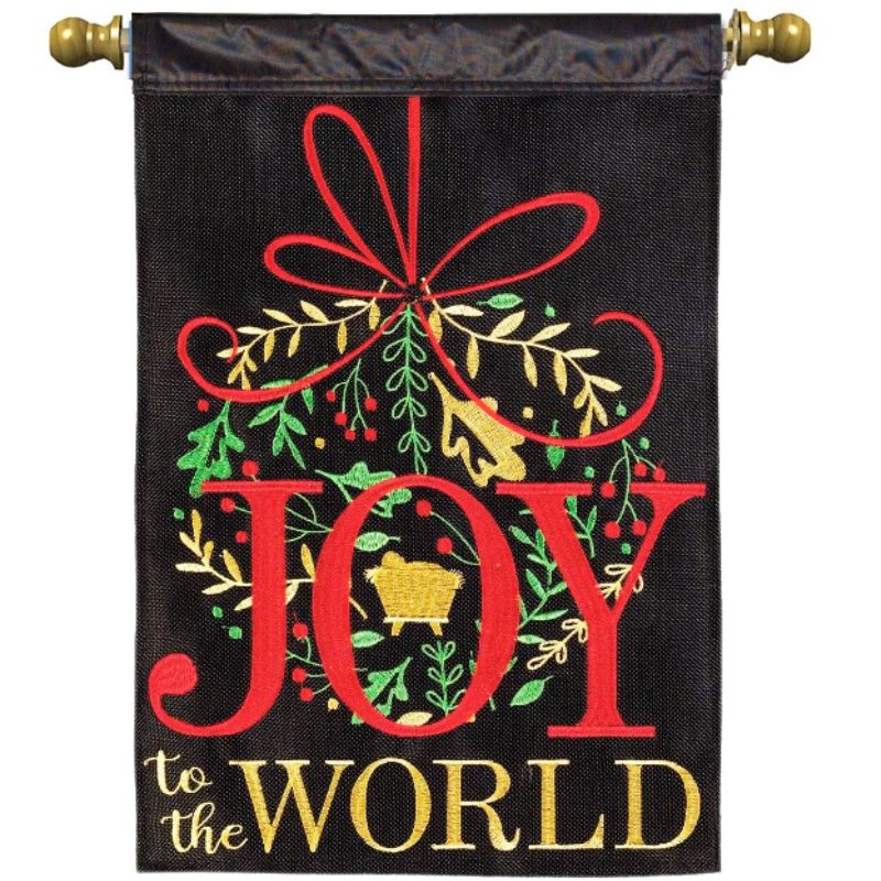 Joy to the World House Flag